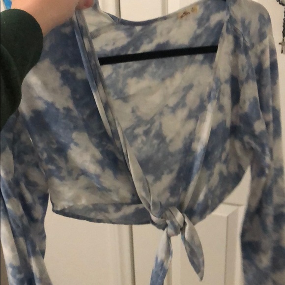 Long sleeve crop top - Picture 2 of 3